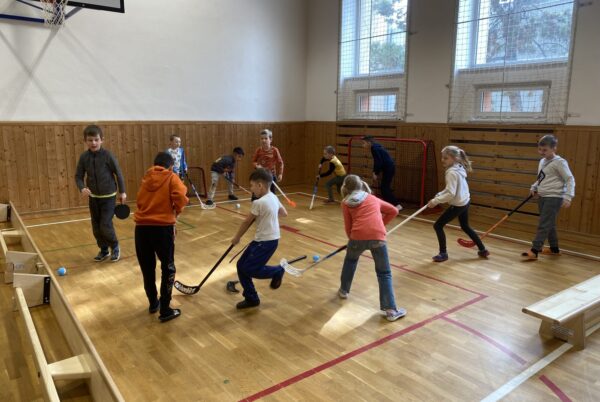 Náhledová fotka k článku: Aktivní přestávky v tělocvičně 🏑🏀🏓